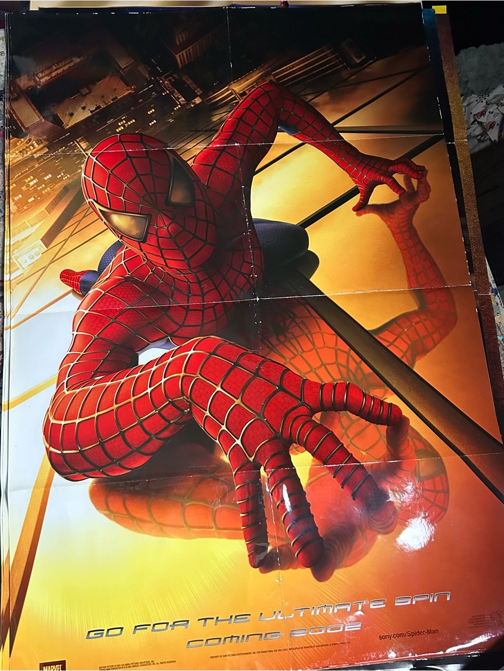 Spider-Man Full Double sided Movie Poster & Postcard set